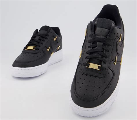 nike air force geel zwart|black nike air force 1.